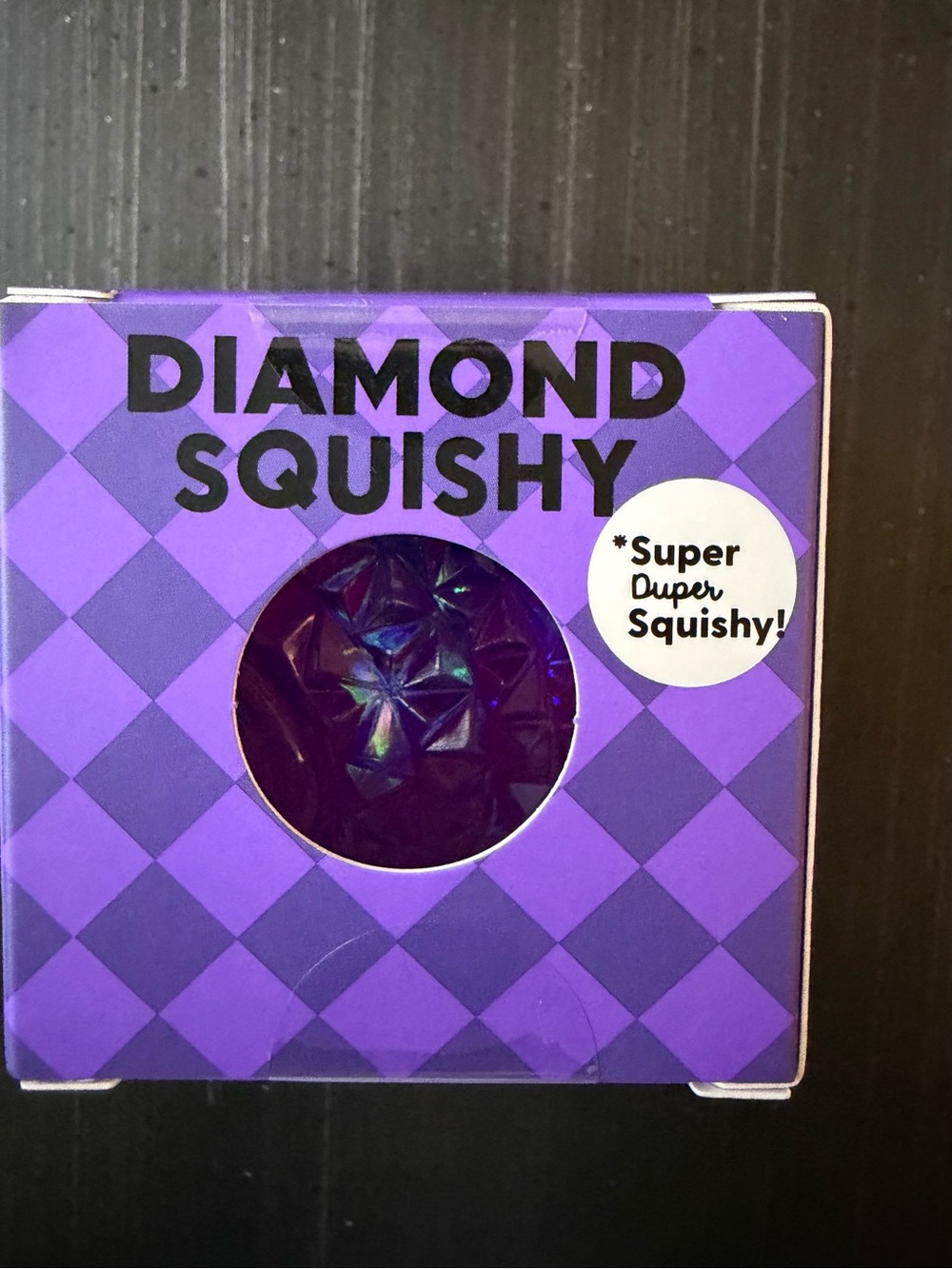 NWT J’Adore Diamond Squishy - Purple